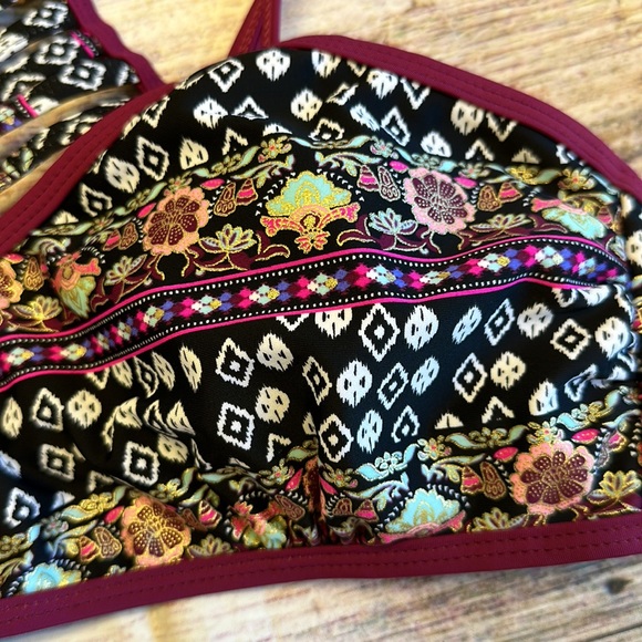 SO • Floral Boho Crop Top • Sz XL • NEW! - Picture 3 of 9